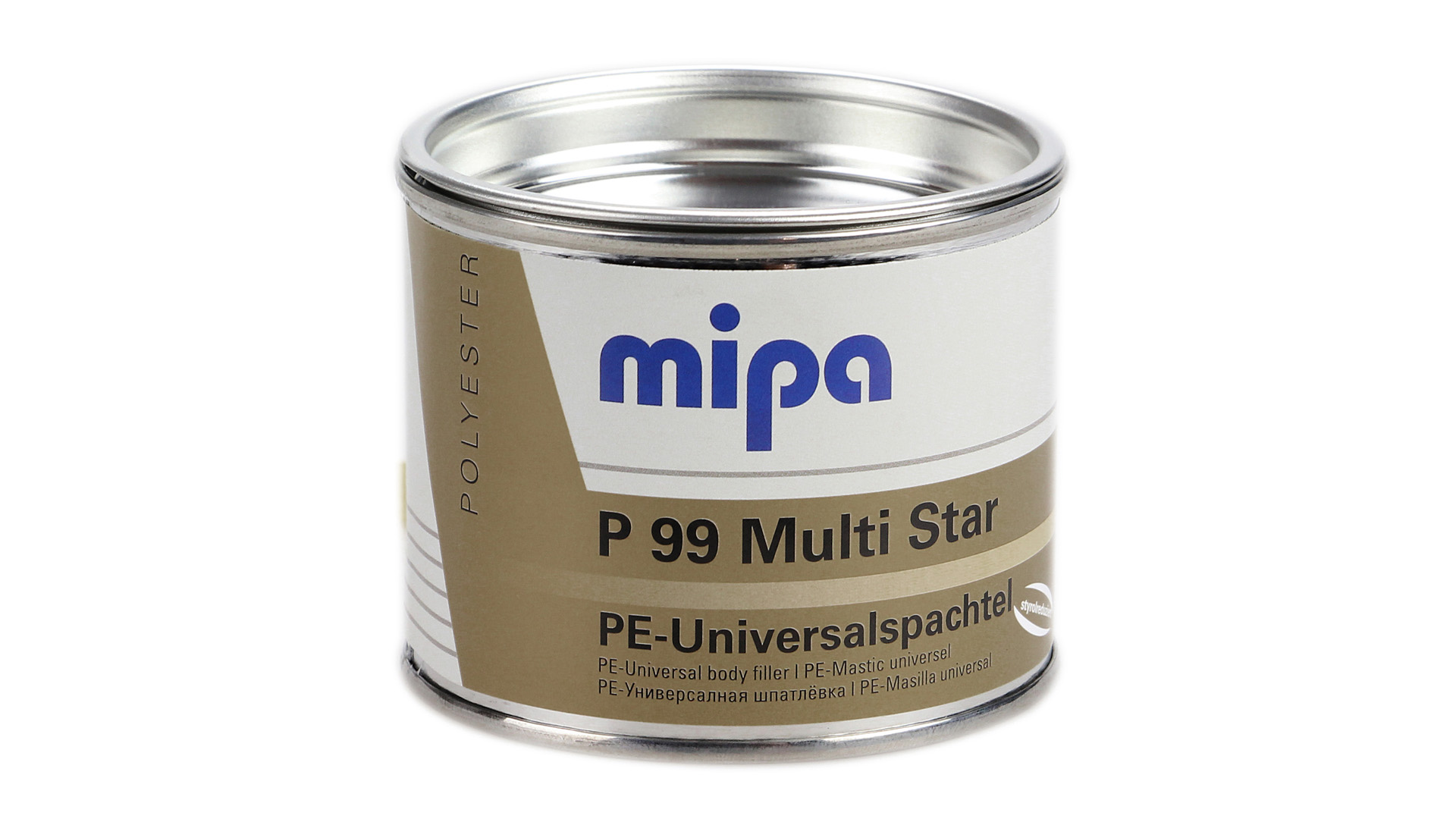 Mipa P 99 Multi Star SR PE-Autospachtel beige (250g) inkl. Härter