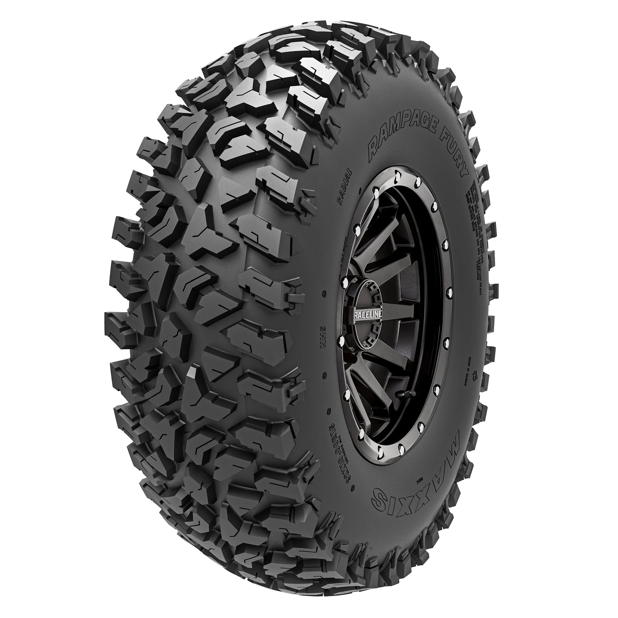 32×10-15 32x10R15 73M 8PR 255/85R15 Maxxis Rampage Fury ML22