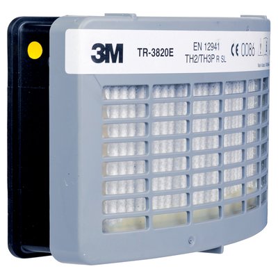 3M TR-3822E Versaflo Filter, P3 Partikelfilter für TR-300 Gebläseeinheit mit Aktivkohleschicht gegen