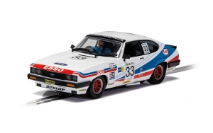 Scalextric 1:32 Ford Capri MKIII – Spa 24h 1981 – Woodman, Buncombe & Clark HD