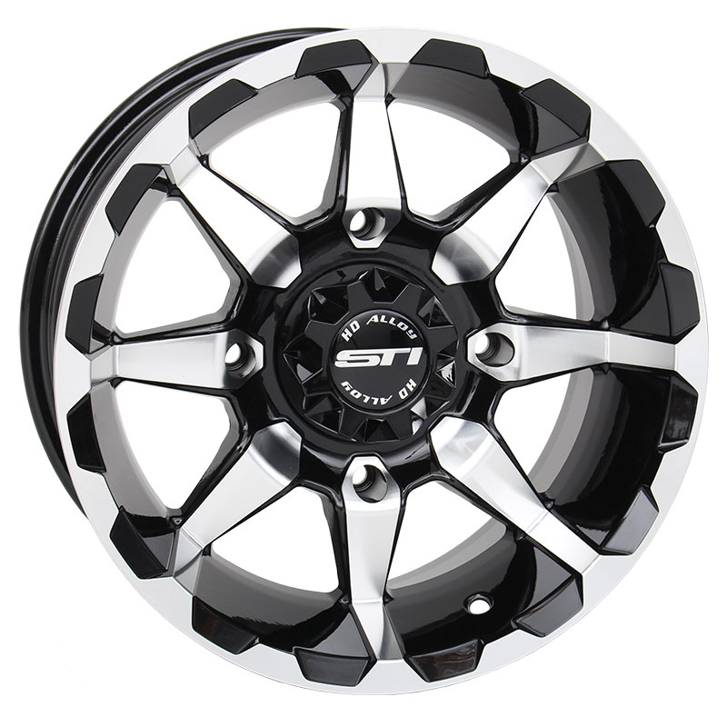 ATV Felge STI HD6 machiened glänzend 14×7 4/137 5+2