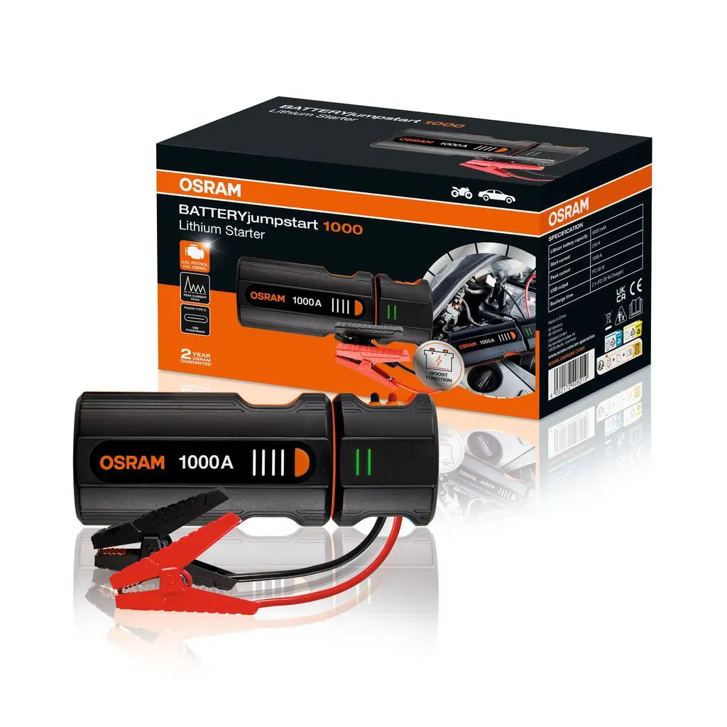 BATTERYjumpstart 1000 BATTERYjumpstart 1500 OSRAM