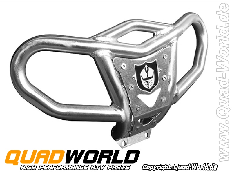 Bully Frontbumper Silber Pro Armor für Suzuki LTR 450