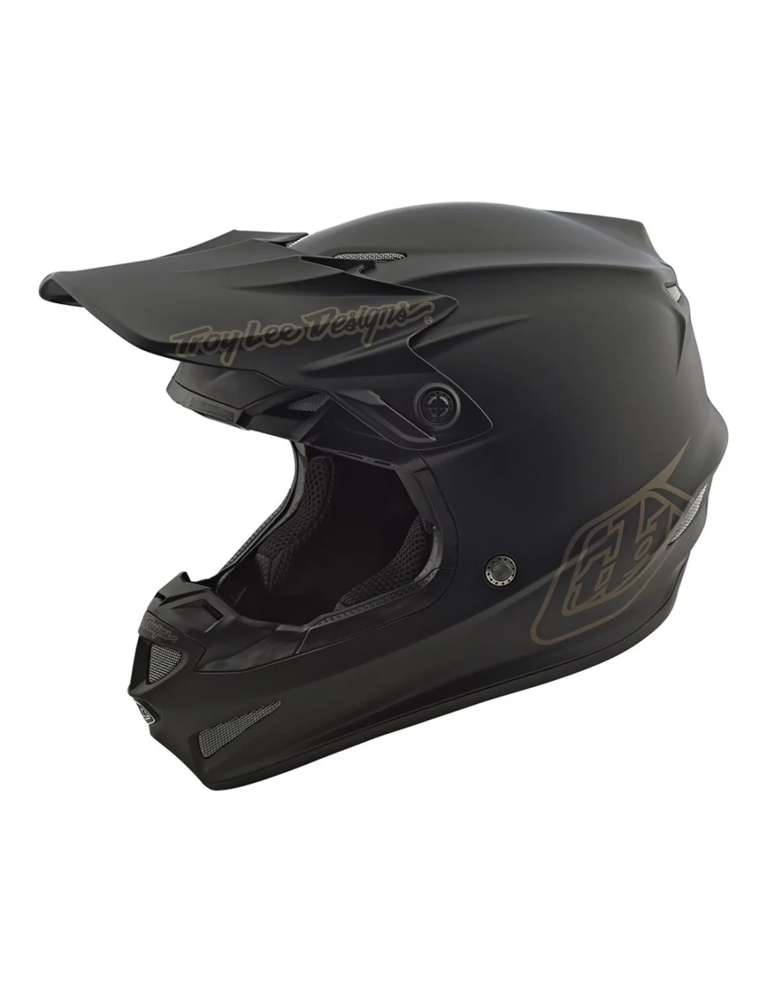 Helm TLD Troy Lee Designs SE4 Polyacrylite Mono schwarz