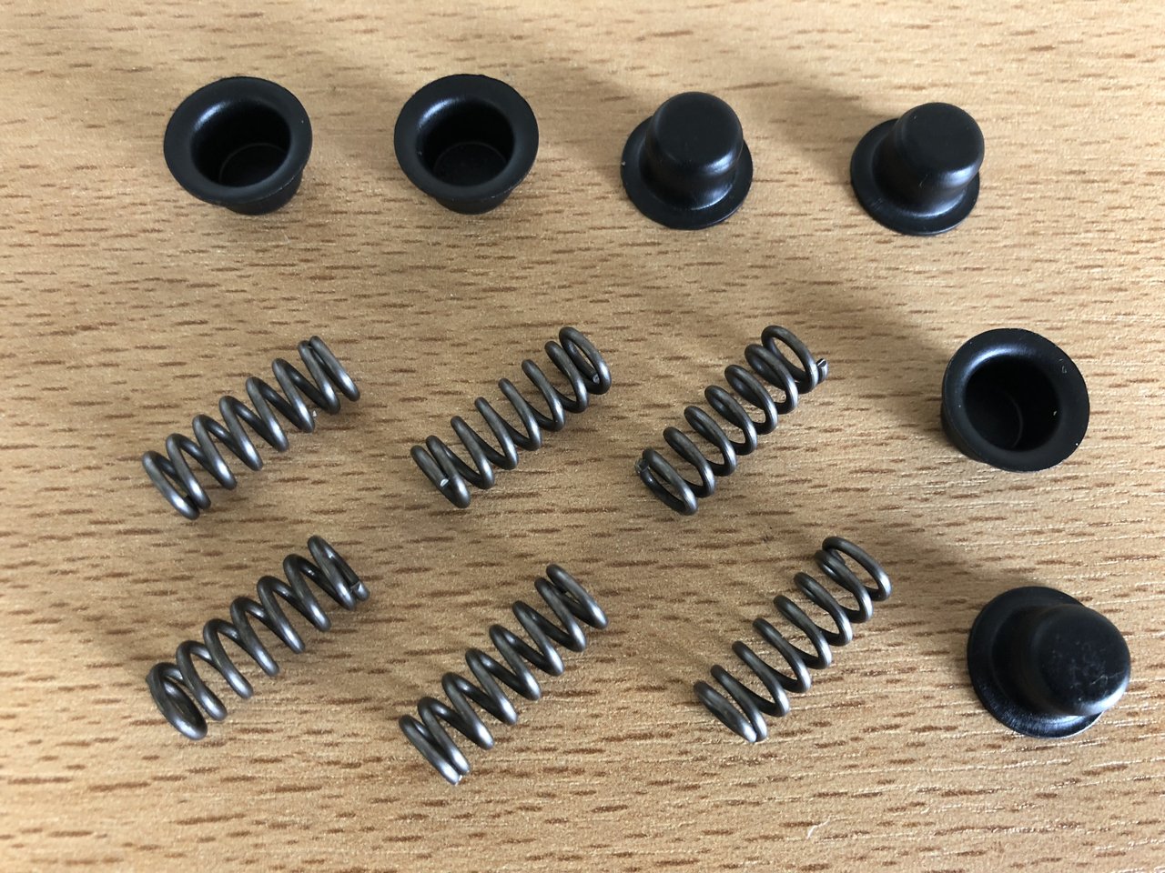 SET 6 x Feder + 6 x Napf für Kupplung Sachs 50 2/3/4 Gang