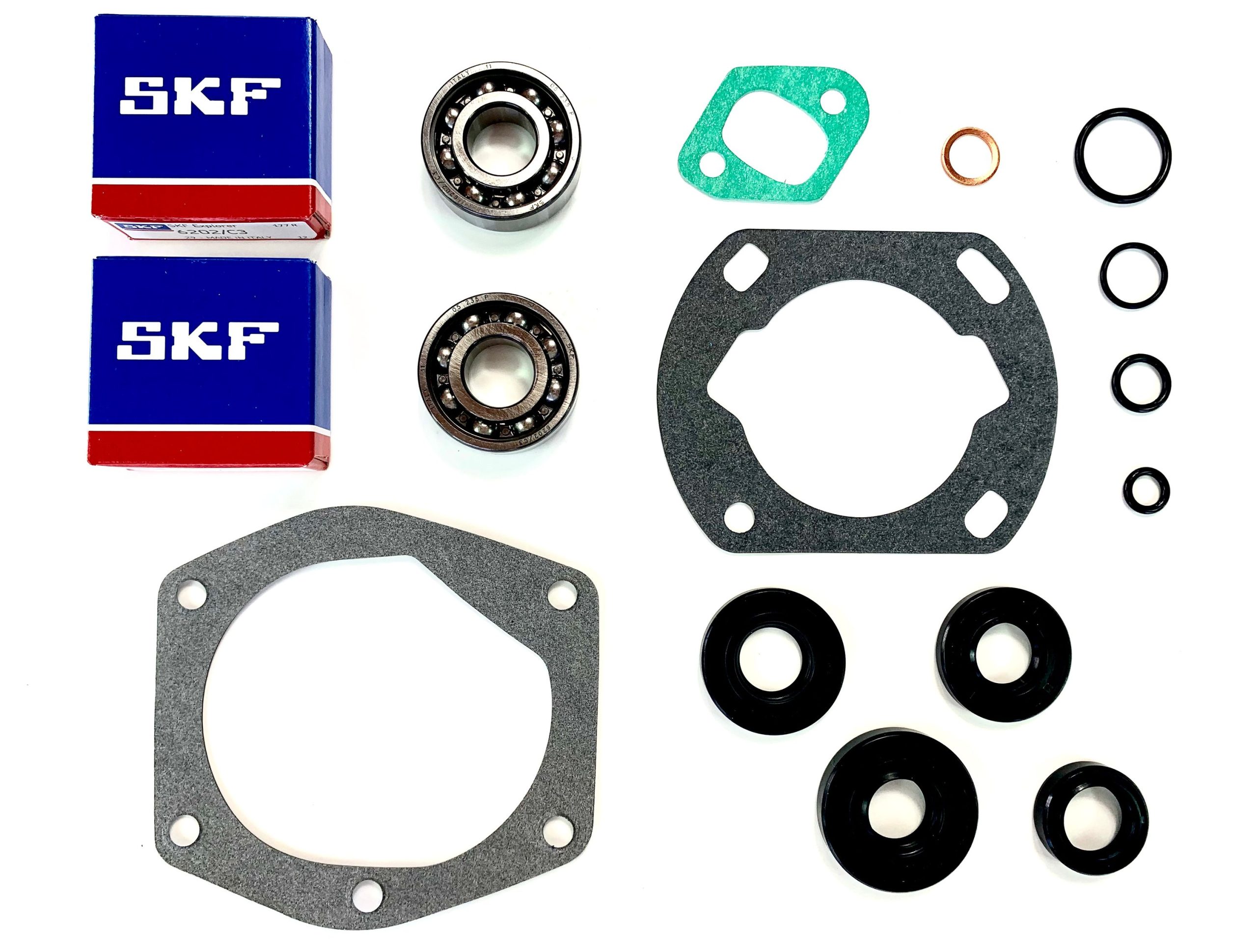 2 SKF Lager Dichtungen Dichtsatz Simmerringe O-Ring