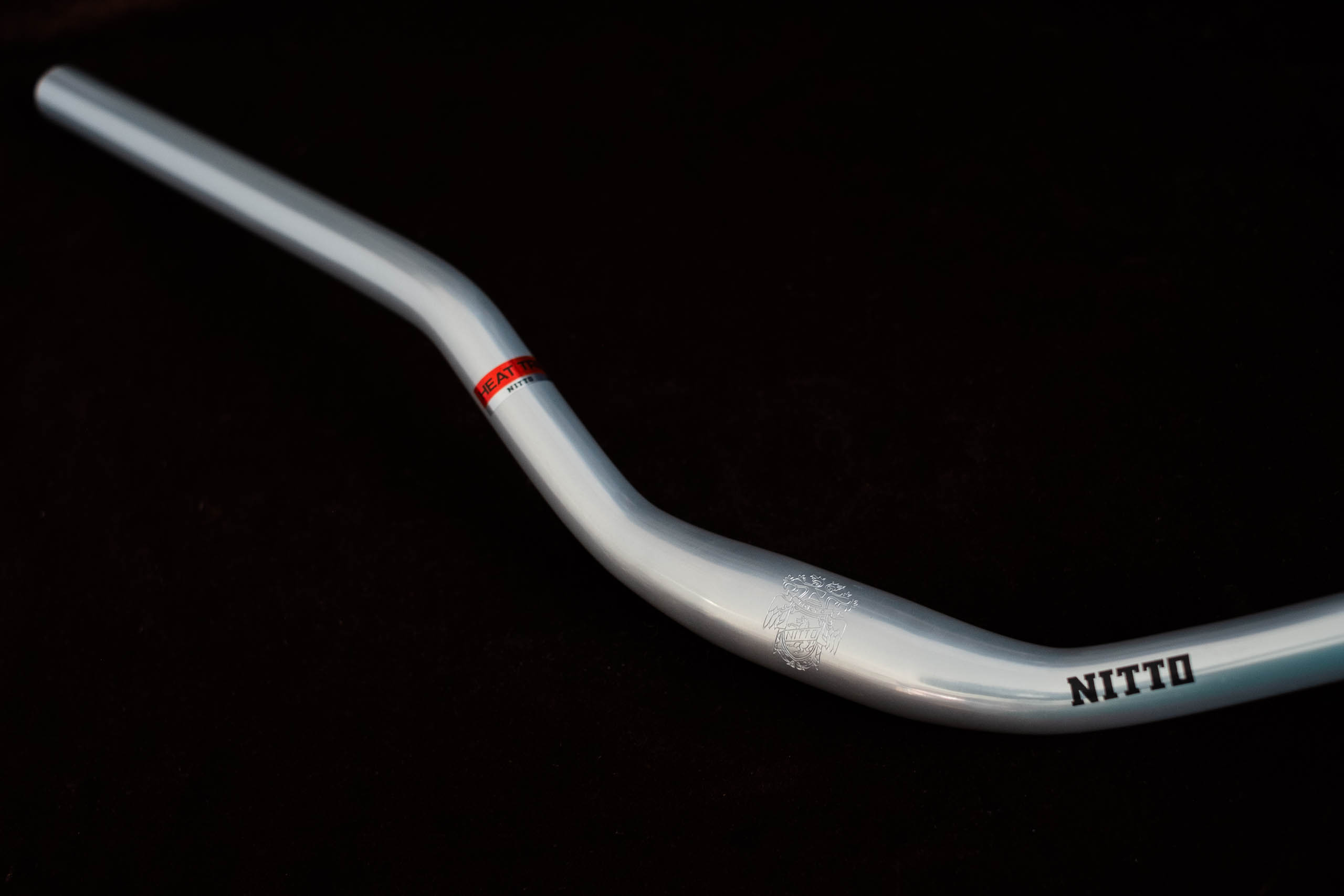 NITTO Lenker NITTO B801AA SSB Riser Bar Silver 31,8mm Klemmung