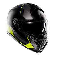 AGV Tourmodular Perception Helm grau gelb