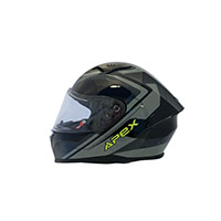 Apex FI100 Valencia Helm grau gelb