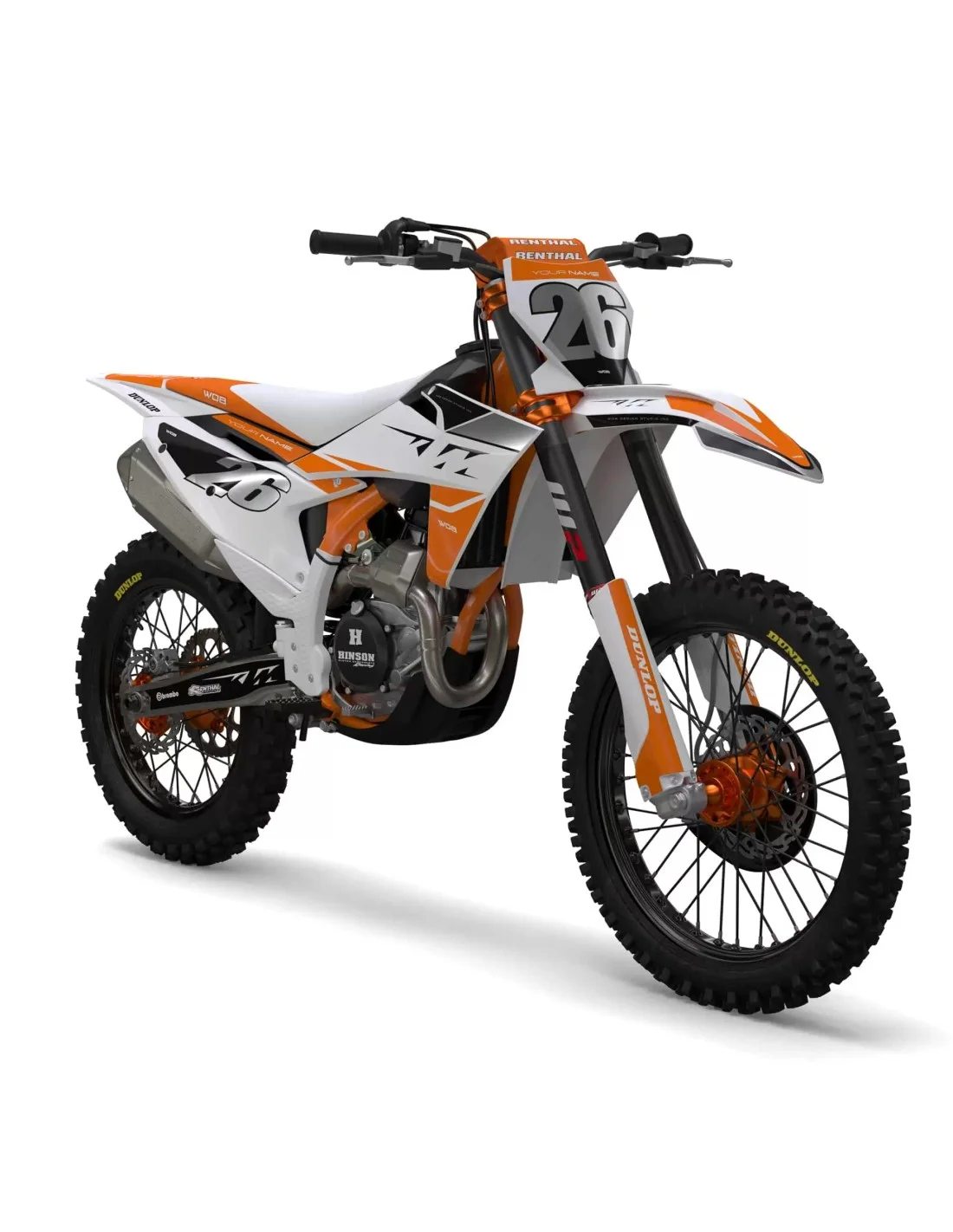 Dekorset  KTM „Chrome“  Wob Design