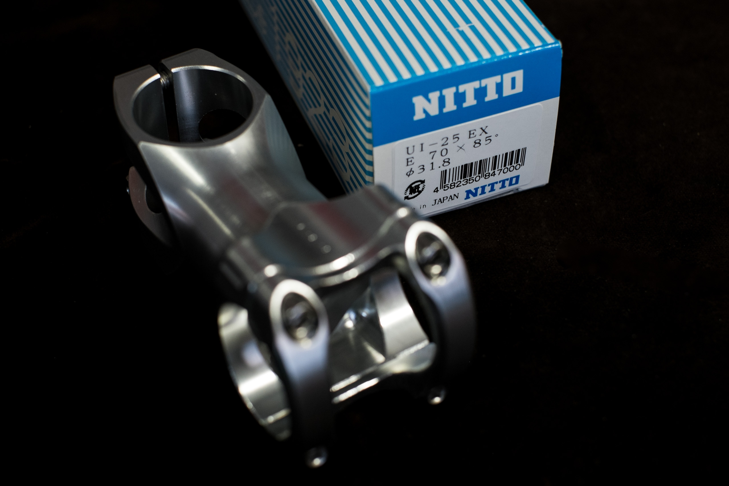 Nitto UI-25 EX CNC Vorbau A-Head 31,8mm Klemmung