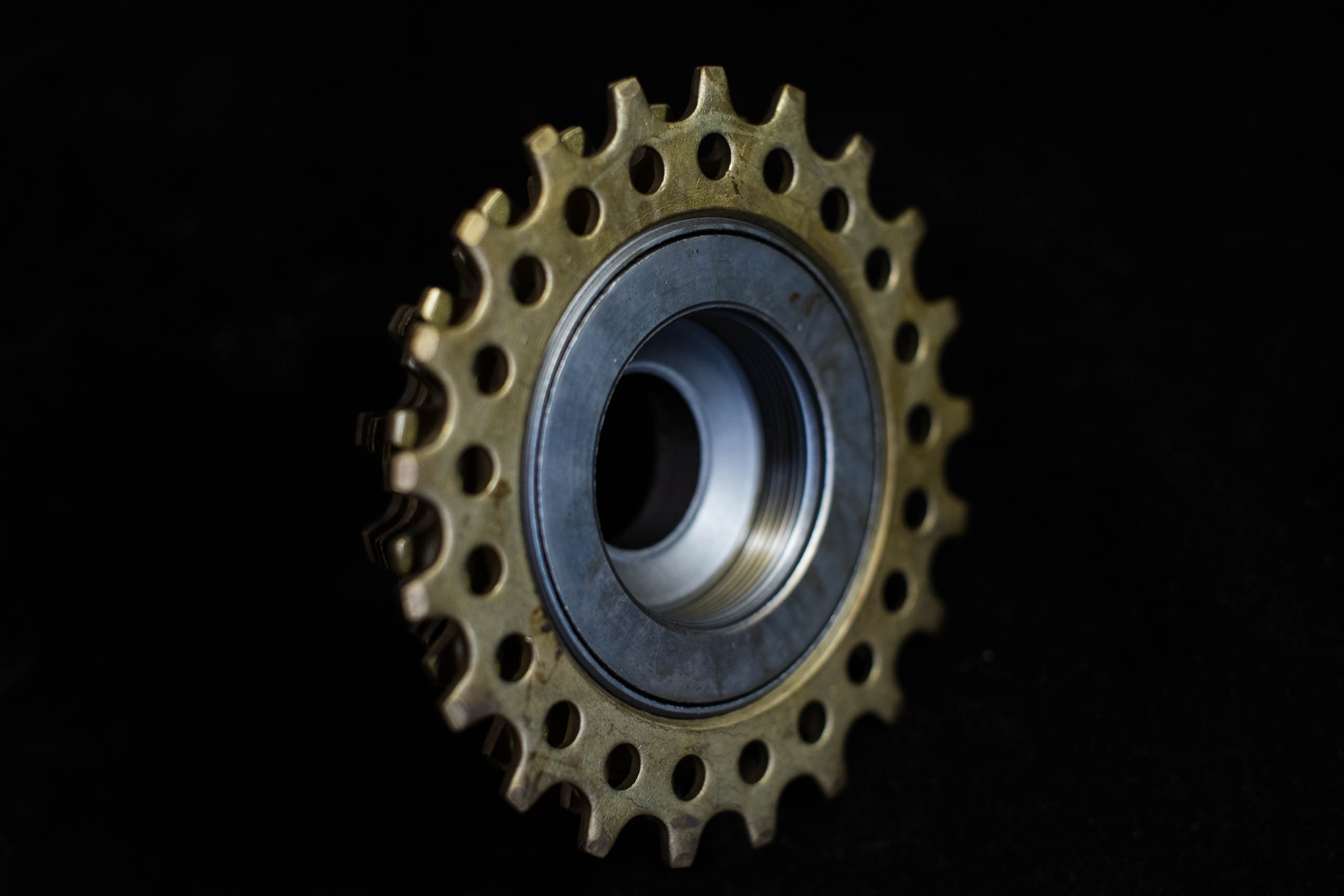 6 Fach NOS Regina Extra Oro Schraubkranz Freewheel 13-21 T ISO Gewinde Vintage sehr selten!