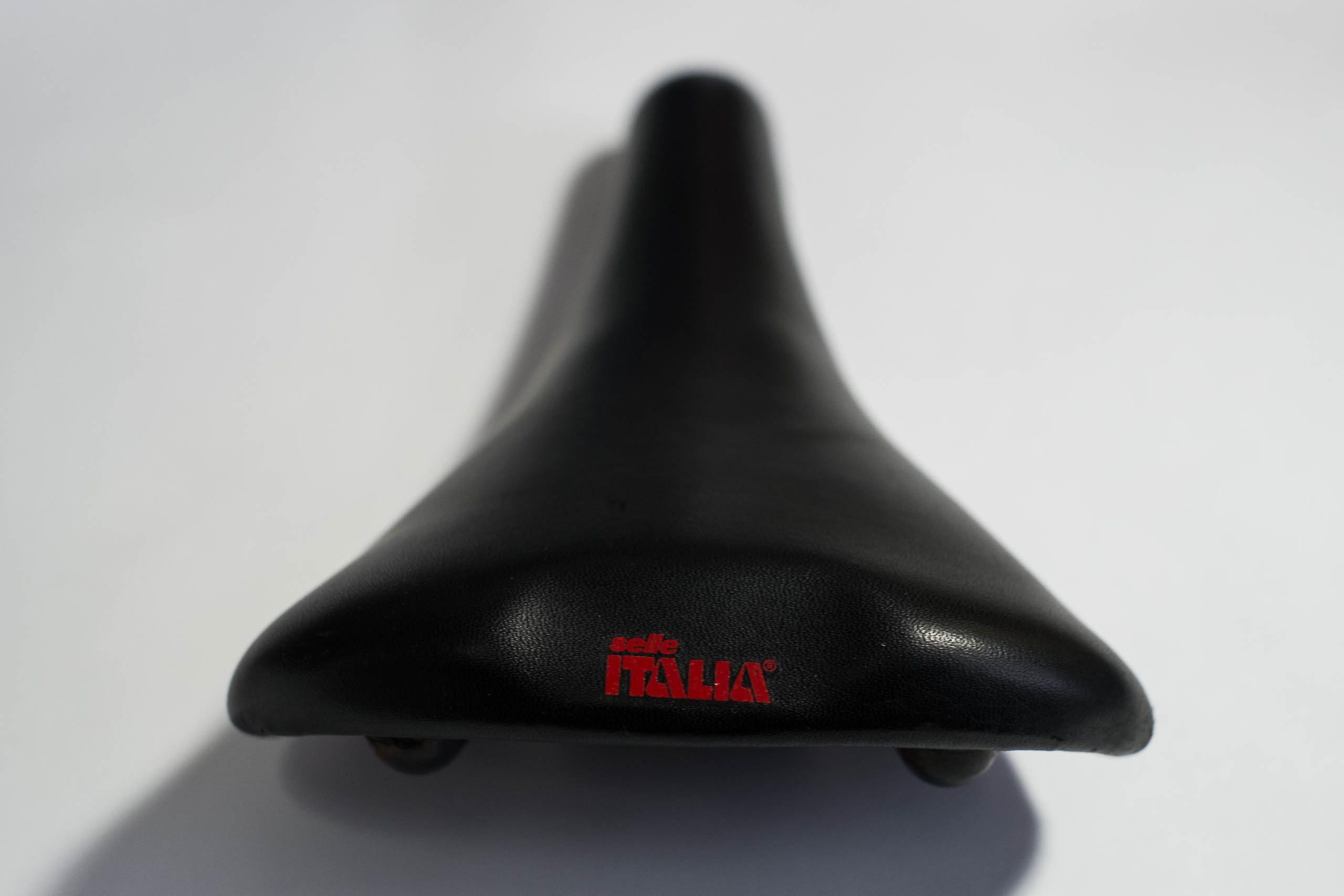 Selle Italia Flite Titanium Sattel schwarz leder Original Vintage Road Bike