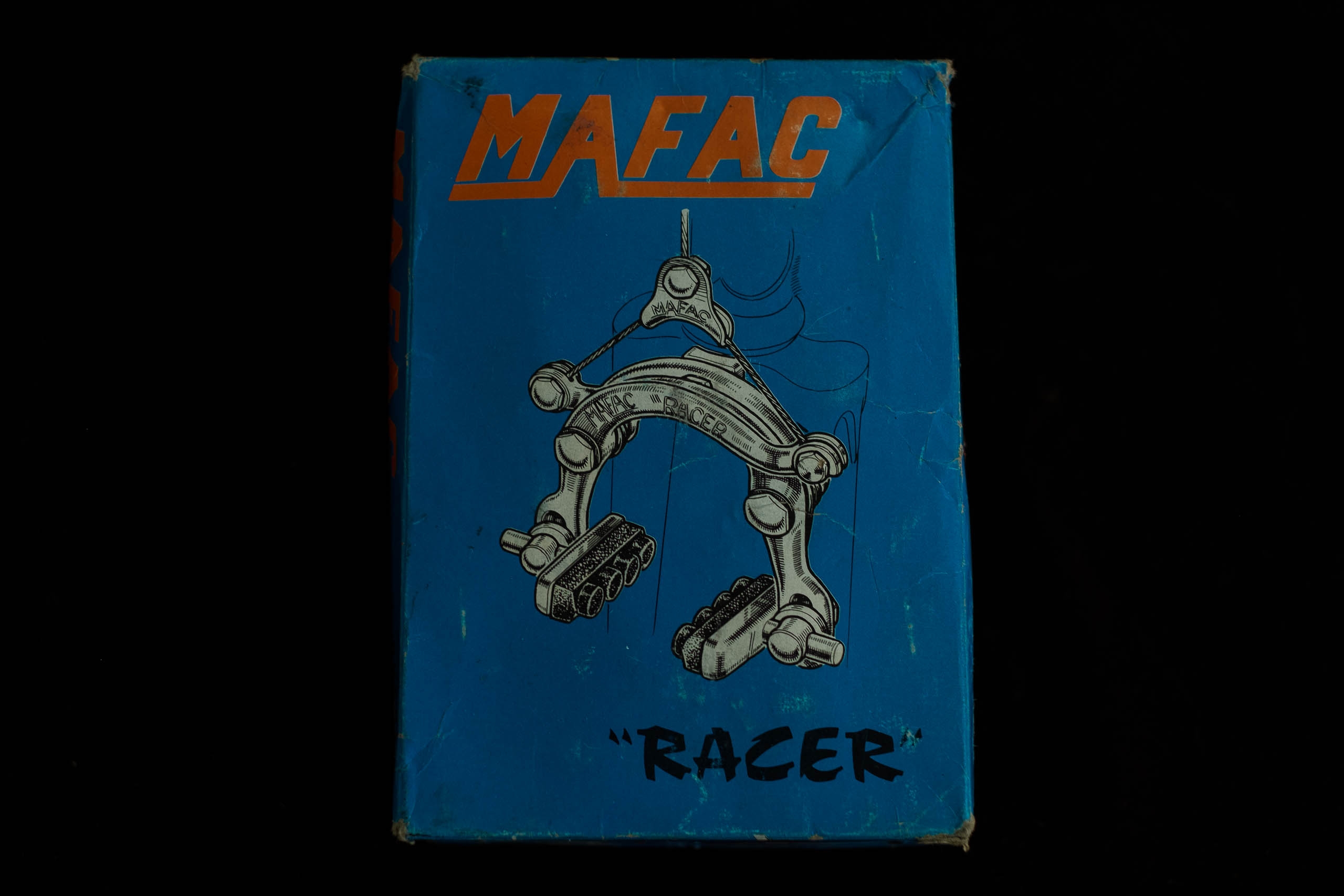 NOS Mafac Racer Bremsen Set Mittelzug Nutted mit Bremshebel Vintage