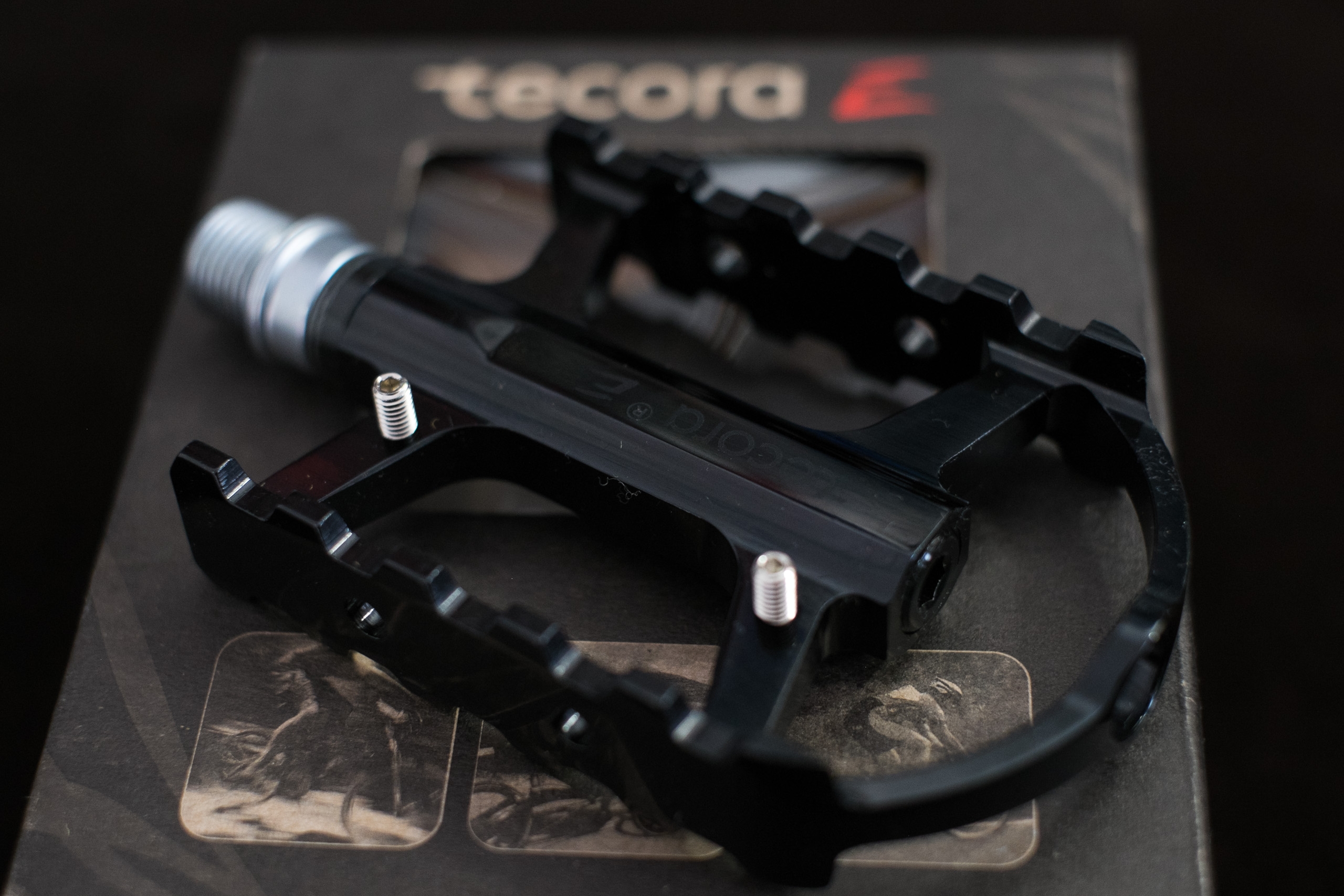 Tecora Pedale E Multigrip CNC gefertigt | schwarz