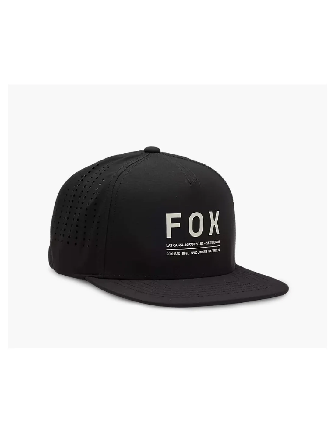 FOX Kappe Non Stop Tech Schwarze