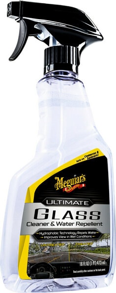 Meguiar’s G240416 Ultimate Glass Cleaner Gasreiniger Fensterreiniger (473ml)