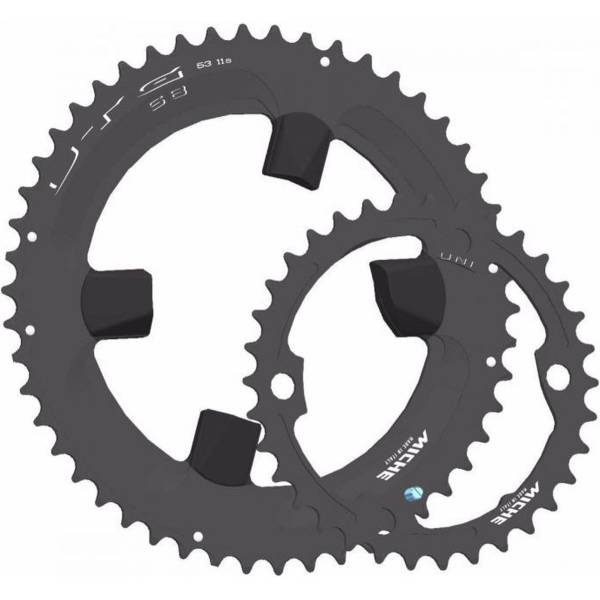 Miche Kettenblatt Set 38/53Z 11F Ultegra 8000 – Schwarz