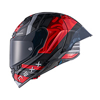 Nexx X.R3R Swirl Helm rot