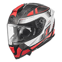 Premier Hyper Carbon 22.06 TK 92 Helm weiß rot