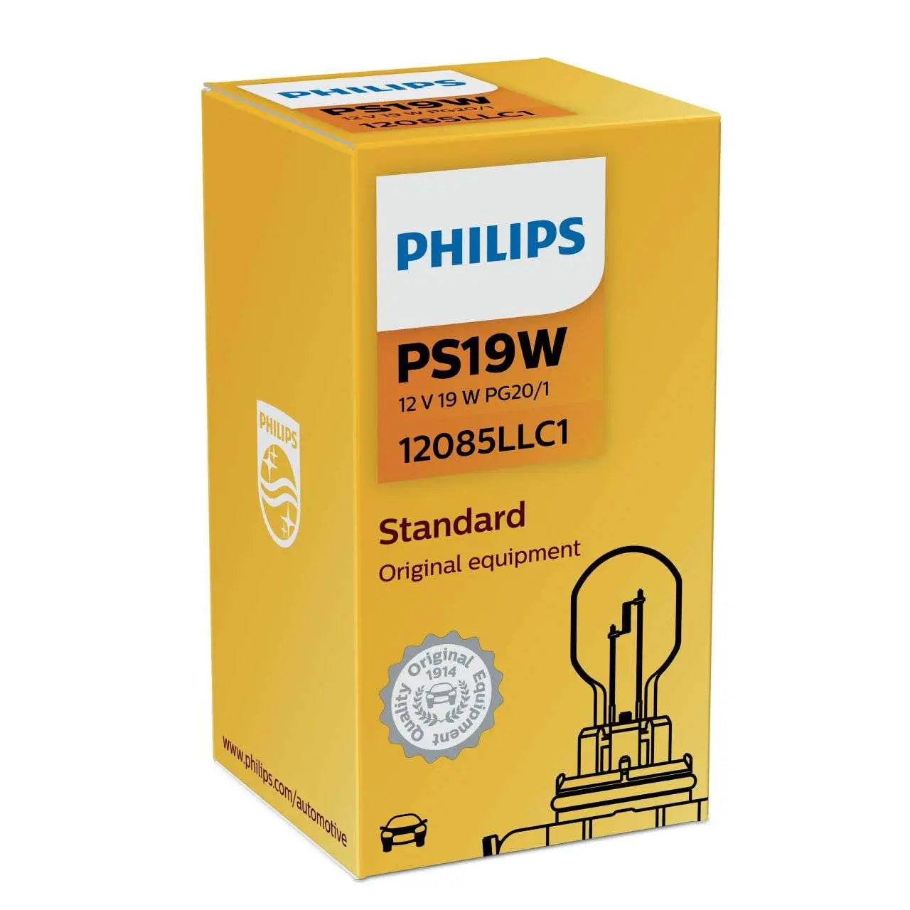 PS19W 12V 19W PG20/1  Philips