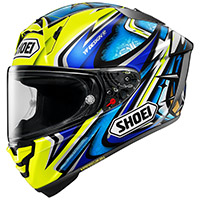 Shoei X-SPR Pro Daijiro TC-3 Helm blau gelb