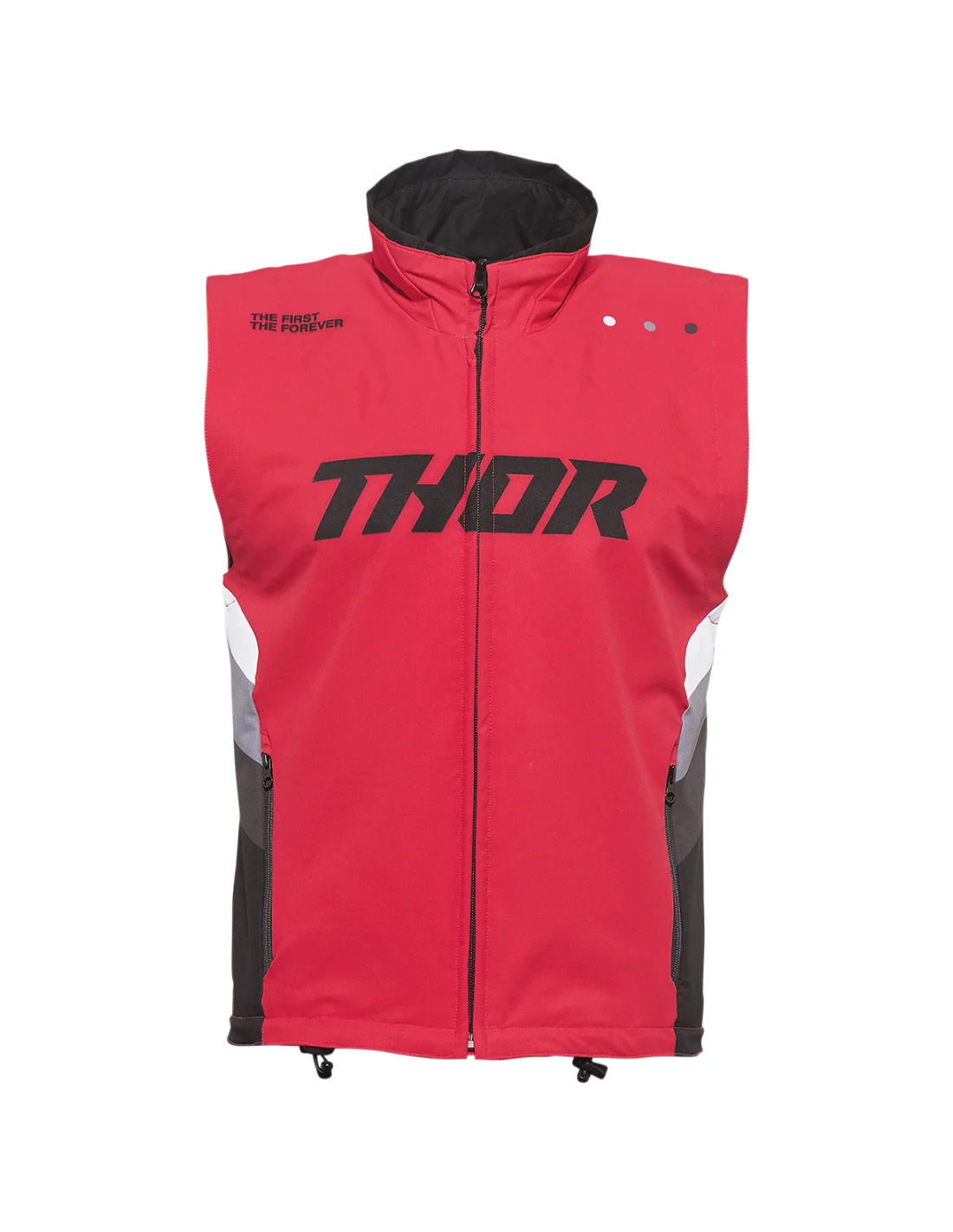 Thor Vest Warmup rot schwarz