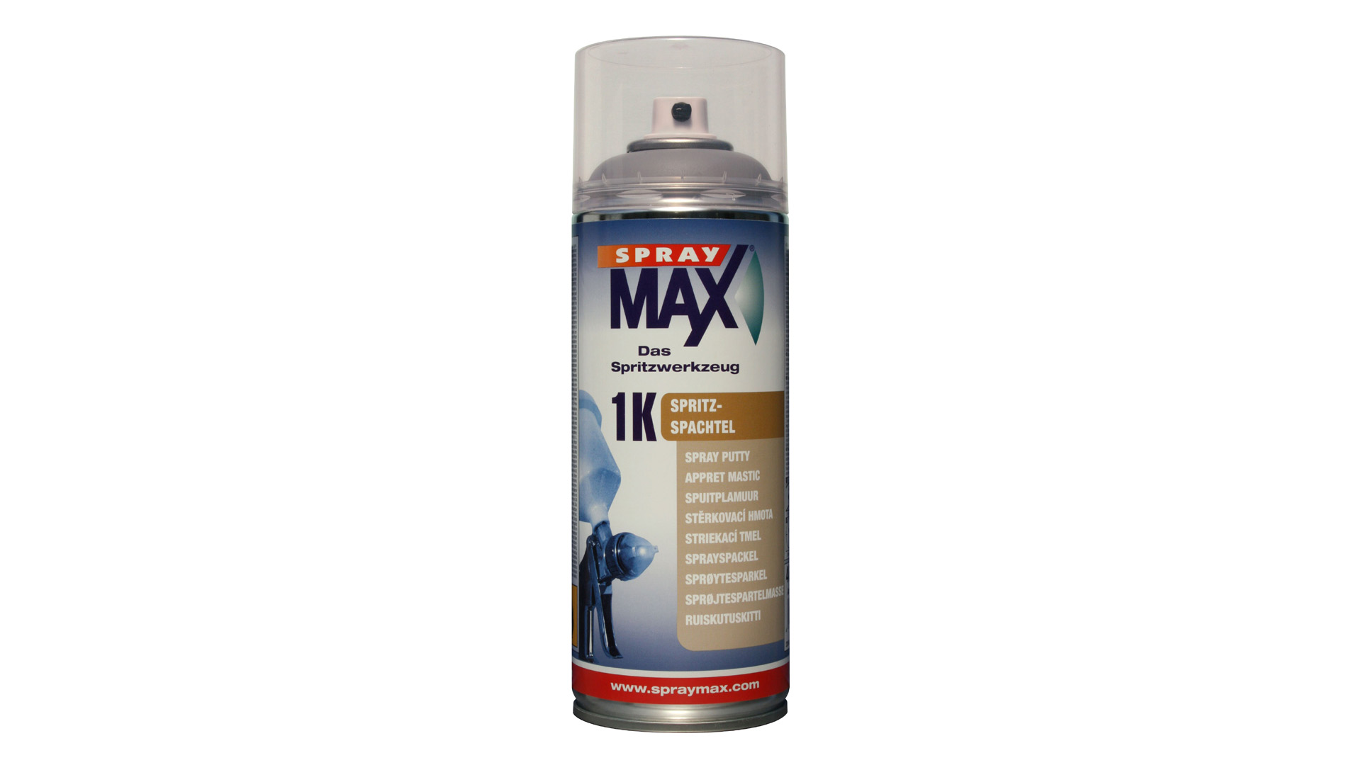 SprayMax Spritzspachtel Spray grau (400 ml)