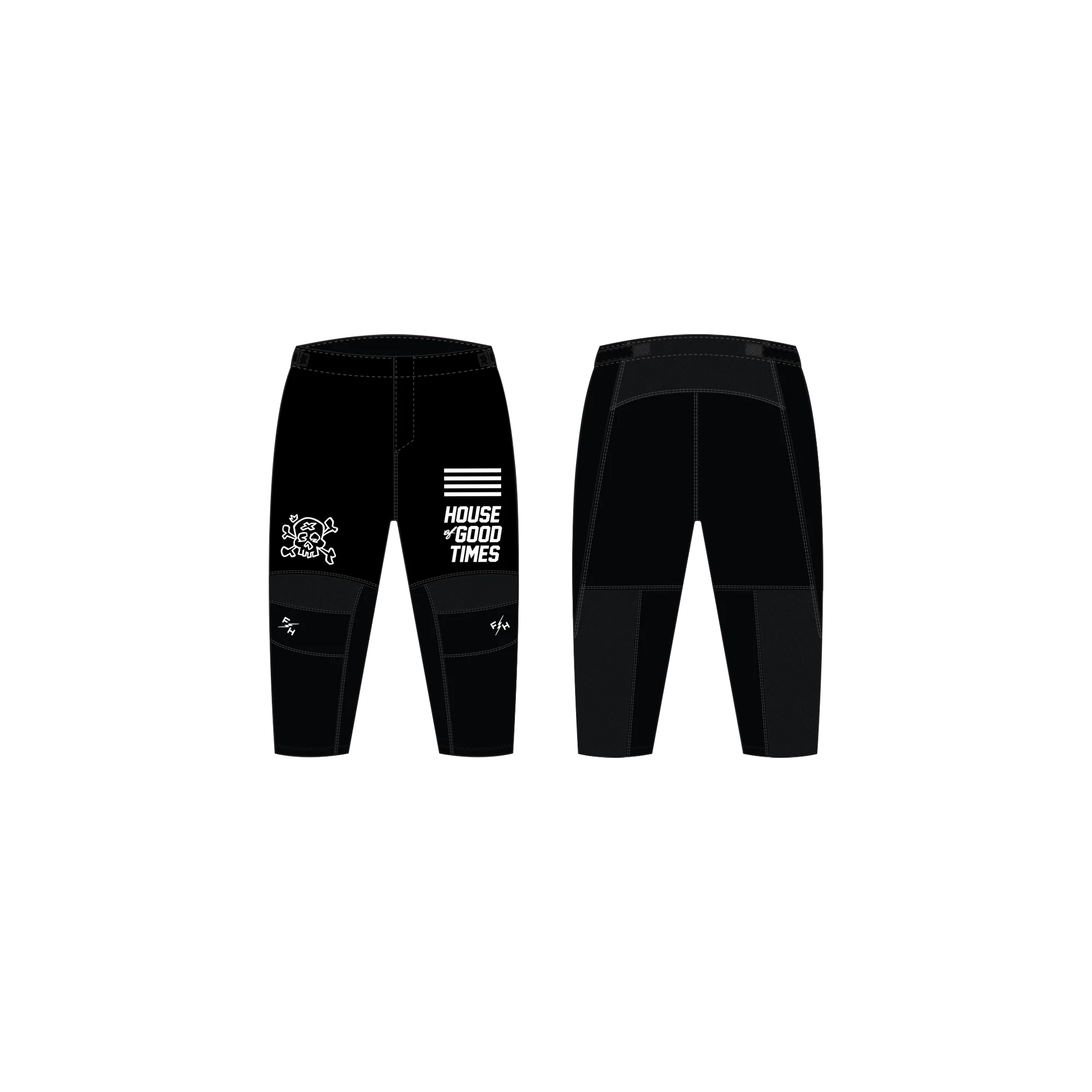 Youth pant Fasthouse Toddler Akin schwarz 25.1